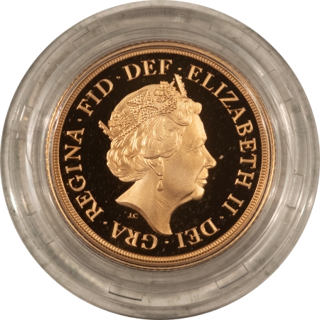 New Store Items GREAT BRITAIN 2018 GOLD SOVEREIGN, .2354 AGW, .917 FINE, FRESH GEM PROOF, OGP!