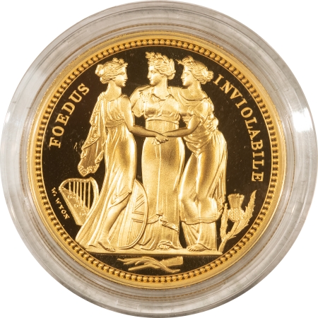 New Store Items RARE 2020 GREAT BRITAIN THREE GRACES 200 POUNDS, TWO OZ GOLD, MINTAGE-335, OGP!