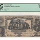 Confederate Notes 1861 $10 CONFEDERATE CSA, T-26, S/N 41350, pp W, PMG VF-30 EPQ, SCARCE & FRESH!