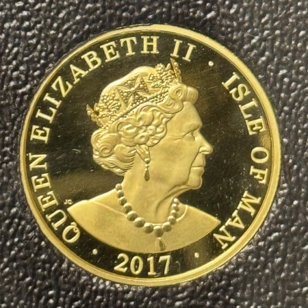 New Store Items 2017 ISLE OF MAN .999 1 OZ GOLD ANGEL, GEM CAMEO PROOF – WHAT A BEAUTIFUL COIN!