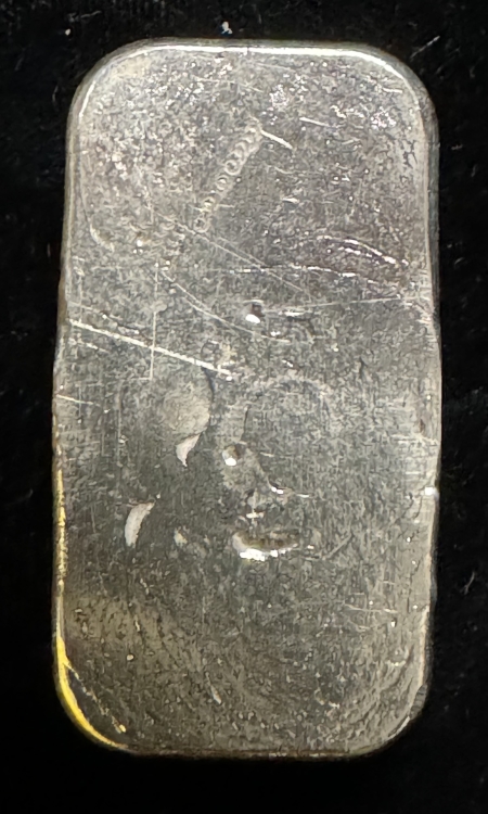 Bullion UNIQUE BYB POURED 100 GRAM .999 SILVER BAR, PICK-AXE LOGO-FIRST WE’VE EVER SEEN!