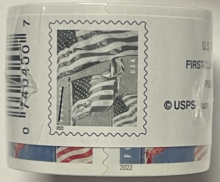 New Store Items REPEAT OF A SELL-OUT! 1000 USPS SELF-STICK FOREVER STAMPS-10 ROLLS $680 FV @ 65%