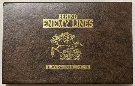 Bullion 1980 GOLD SOVEREIGN, BEHIND ENEMY LINES, GULF WAR SOLDIER ISSUE – BU W/ BOX/COA