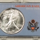 American Silver Eagles 1988 $1 AMERICAN SILVER EAGLE 1 OZ .999 – GEM UNCIRCULATED IN VINTAGE SNAP CASE!