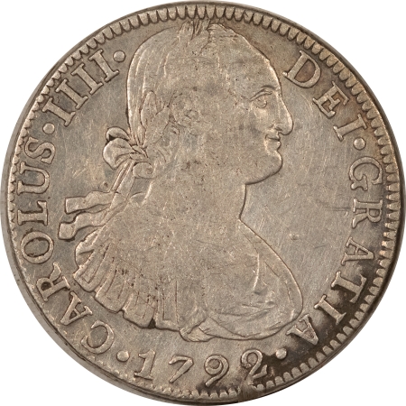 New Store Items 1792 FM MEXICO 8 REALES, KM-109 – HIGH GRADE EXAMPLE! MINOR EDGE DAMAGE BY DATE!
