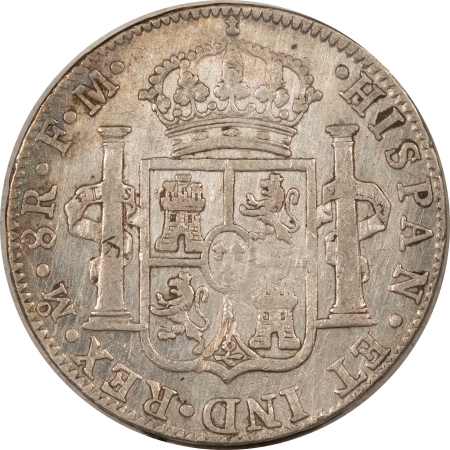 New Store Items 1792 FM MEXICO 8 REALES, KM-109 – HIGH GRADE EXAMPLE! MINOR EDGE DAMAGE BY DATE!