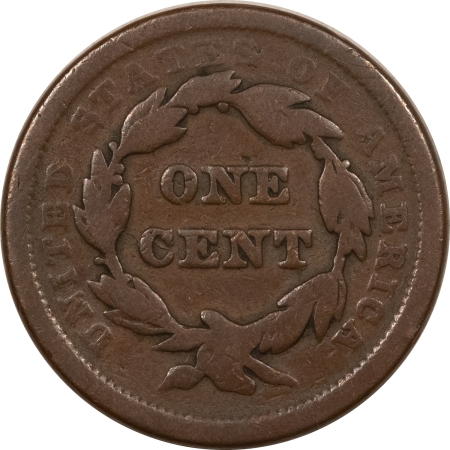 Braided Hair Large Cents 1840 BRAIDED HAIR LARGE CENT, SMALL DATE – LOW GRADE, BUT READABLE!