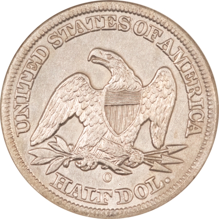 Liberty Seated Dollars 1855-O W/ARROWS SEATED LIBERTY HALF NGC SHIPWRECK EFFECT W/PRESENTATION BOX COA