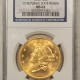$20 1865-S TY 1 $20 LIBERTY DOUBLE EAGLE GOLD, BROTHER JONATHAN SHIPWRECK PCGS MS-63