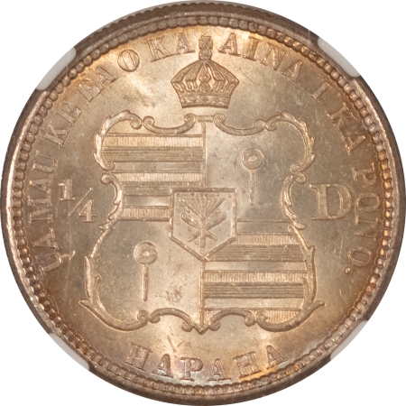 Hawaii/U.S. Territory Coins 1883 HAWAII QUARTER 25C – NGC MS-66, FRESH & LUSTROUS!