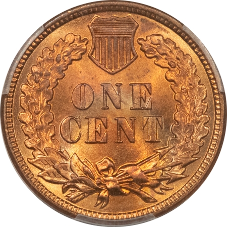 Indian 1885 INDIAN CENT – PCGS MS-64 RD, BLAZING RED & PREMIUM QUALITY!