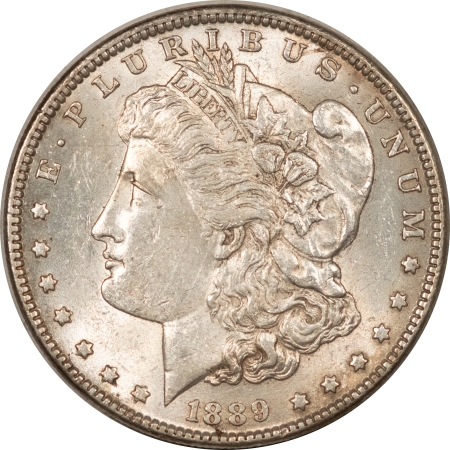 Morgan Dollars 1889 MORGAN DOLLAR – HIGH GRADE, NEARLY UNCIRCULATED, LOOKS CHOICE!