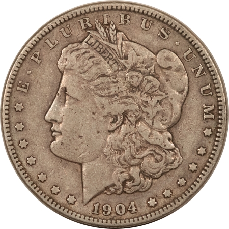Morgan Dollars 1904 MORGAN DOLLAR – HIGH GRADE CIRCULATED EXAMPLE! NICE!