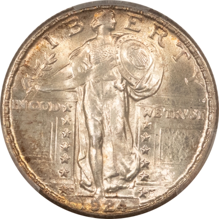 New Certified Coins 1924-D STANDING LIBERTY QUARTER – PCGS MS-66, LUSTROUS & SUPERB!