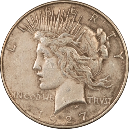 New Store Items 1927-D PEACE DOLLAR – STRONG DETAILS, BUT CLEANED!