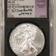 American Silver Eagles 2018 $1 AMERICAN SILVER EAGLE, 1 OZ NGC MS-70, 1ST DAY OF ISSUE MERCANTI SIGNED!