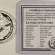 Bullion 2019 RWANDA PROOF 50 FRANCS LUNAR 1 OZ .999 SILVER YEAR OF THE PIG – GEM, OGP