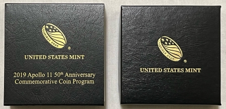 Modern Gold Commems 2019-W $5 APOLLO 11 50TH ANNIVERSARY GOLD COMMEM IN ORIG GOVERMENT PACKAGING!