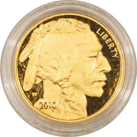 American Gold Eagles, Buffaloes, & Liberty Series 2010-W $50 PROOF AMERICAN GOLD BUFFALO, 1 OZ, .9999 GEM PROOF IN ORIG GOVT PKG!