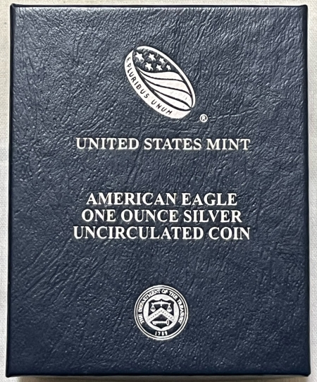 American Silver Eagles 2019-W $1 BURNISHED AMERICAN SILVER EAGLE, 1 OZ .999 – UNCIRCULATED W/ BOX & COA