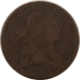 Draped Bust Large Cents 1801 DRAPED BUST LARGE CENT, 1/000 REVERSE – CIRCULATED, A FEW SMALL MARKS!