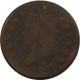 Draped Bust Large Cents 1807 LG 7/6 DRAPED BUST LARGE CENT – NICE SMOOTH CIRC, W/ EDGE NICK @ 9:00