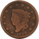 Coronet Head Large Cents 1822 CORONET HEAD LARGE CENT – CIRCULATED, LOW GRADE BUT HONEST!