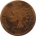 Indian 1866 INDIAN CENT – FULL GOOD/VERY GOOD BUT W/ ENVIRONMENTAL DISCOLORATION!