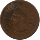 Indian 1869 INDIAN CENT – GOOD/VERY GOOD DETAILS BUT CLEANED!