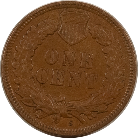 Indian 1908-S INDIAN CENT – CHOICE EXTRA FINE! KEY DATE!