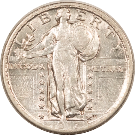 New Store Items 1917 TYPE II STANDING LIBERTY QUARTER – HIGH GRADE EXAMPLE!
