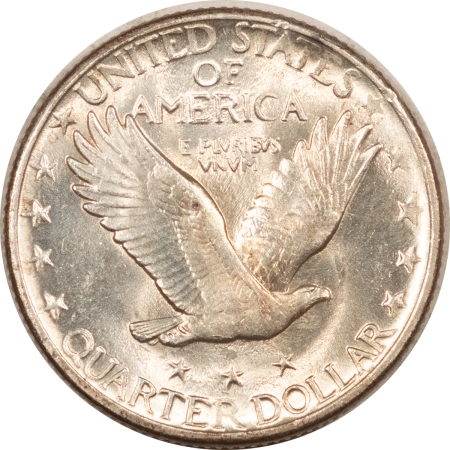 New Store Items 1926-D STANDING LIBERTY QUARTER-UNCIRCULATED W/ OBV TONING SPOT, FRESH, CHOICE!