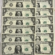 New Store Items 1963 $1 FEDERAL RESERVE 5 CONSEC NOTES, FR-1900E – CHOICE CU! FRESH!
