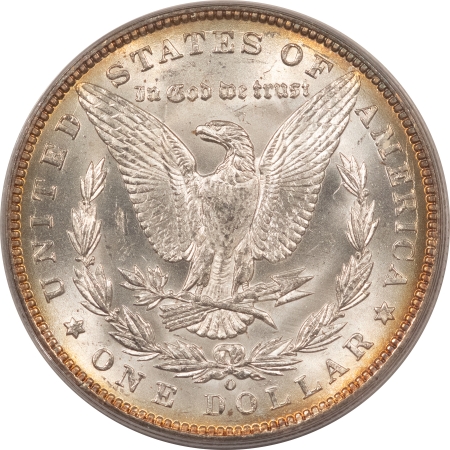 Morgan Dollars 1893-O MORGAN DOLLAR – PCGS MS-62, VERY LUSTROUS KEY-DATE, FLASHY & TOUGH!