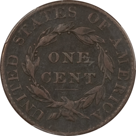 Coronet Head Large Cents 1823/2 CORONET HEAD LARGE CENT – PCGS VF-20, TOUGH DATE!