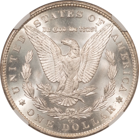Morgan Dollars 1883-CC MORGAN DOLLAR – NGC MS-64, FRESH, PREMIUM QUALITY, CARSON CITY!