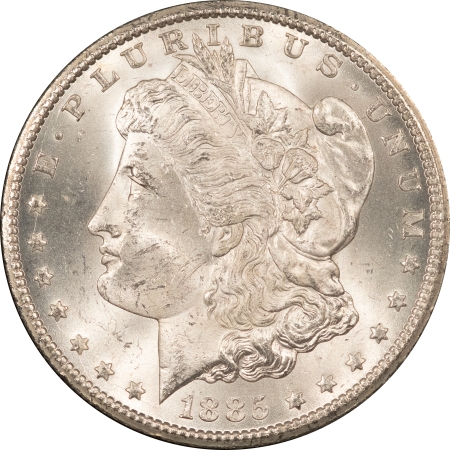 Morgan Dollars 1885-CC MORGAN DOLLAR GSA – NICE CHOICE BRILLIANT UNCIRCULATED W/ BOX/COA!