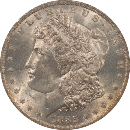 Morgan Dollars 1885-O MORGAN DOLLAR – NGC MS-65, PRETTY REVERSE!
