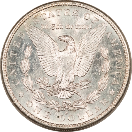Morgan Dollars 1885-S MORGAN DOLLAR, UNCIRCULATED BUT WITH OBVERSE SCRATCH