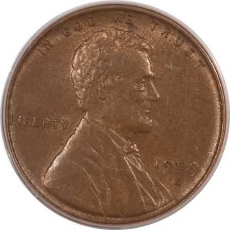 Lincoln Cents (Wheat) 1909-S VDB LINCOLN CENT – PCGS MS-63 BN, SMOOTH & PQ, KEY-DATE!