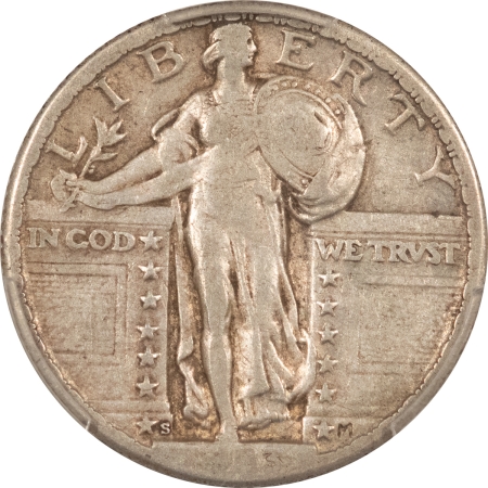 New Certified Coins 1923-S STANDING LIBERTY QUARTER – PCGS F-12, KEY-DATE!