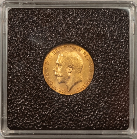 Bullion 1925 SOUTH AFRICA GEORGE V GOLD 1/2 SOVEREIGN .1176 AGW, KM-20 NICE UNCIRCULATED