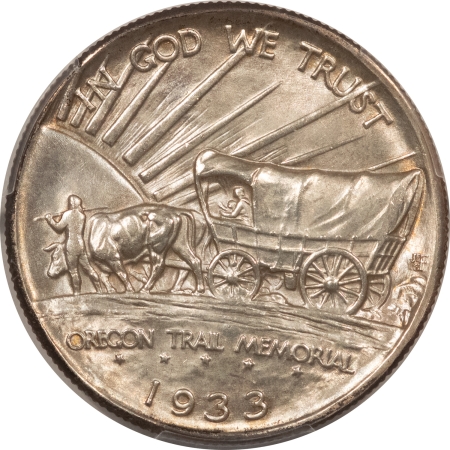 New Certified Coins 1933-D OREGON COMMEMORATIVE HALF DOLLAR – PCGS MS-66, VERY TOUGH DATE, PQ!