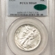 CAC Approved Coins 1938-D WALKING LIBERTY HALF DOLLAR – PCGS MS-66, FRESH SATINY WHITE, PQ & CAC!