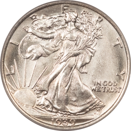 CAC Approved Coins 1939 WALKING LIBERTY HALF DOLLAR – PCGS MS-65, BLAST WHITE, PQ & CAC APPROVED!