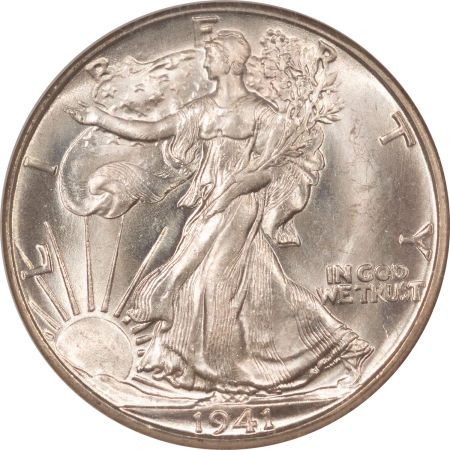 New Certified Coins 1941-D WALKING LIBERTY HALF DOLLAR – NGC MS-65, ORIGINAL WHITE GEM!