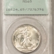 CAC Approved Coins 1945-D WALKING LIBERTY HALF DOLLAR – PCGS MS-66, ORIG WHITE, SUPERB, PQ & CAC!