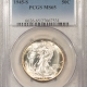 CAC Approved Coins 1945-D WALKING LIBERTY HALF DOLLAR – PCGS MS-66, ORIG WHITE, SUPERB, PQ & CAC!