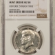 Exonumia UNDATED J-PR-40 AR 26mm LINCOLN-GARFIELD SILVER MEMORIAL MEDAL – NGC MS-63