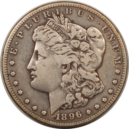 Morgan Dollars 1896-S MORGAN DOLLAR – PLEASING CIRCULATED EXAMPLE!